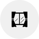 カーテンアイコン