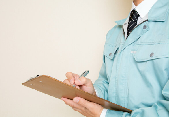 専門スタッフによる事前調査